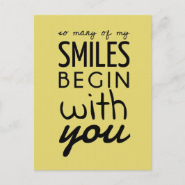 Tant De Mes Sourires Carte Postale Inspirante