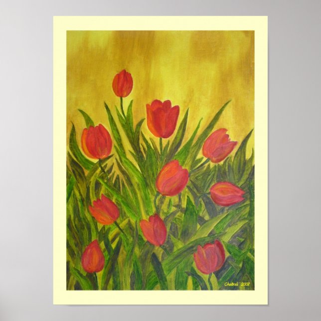 Tantalisation Tulips ! Poster (Vorne)