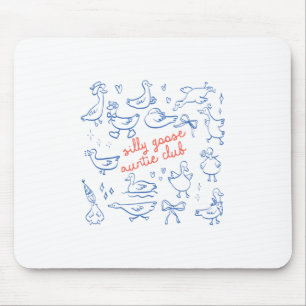 Tantante Albern Gänsefeier Muttertag Albern Gänseh Mousepad