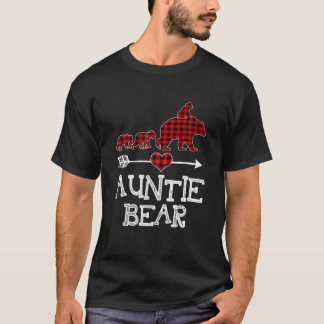 Tantchen Bear Christmas Pajama Red Kariert Buffalo T-Shirt
