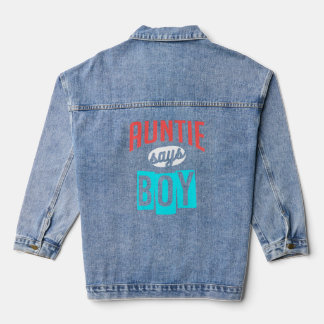 Tantchen sagt Babydesigns für die Schwangerschaft Jeansjacke