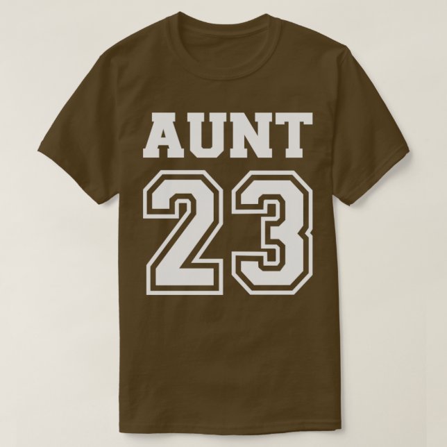 Tante 2023 für erste Tante T-Shirt (Design vorne)
