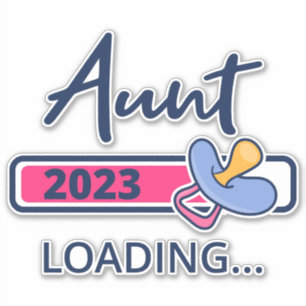 Tante 2023 Ladung I - für Tanten bestimmt Aufkleber