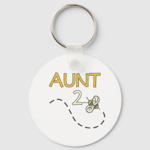 Tante 2 Biene Schlüsselanhänger