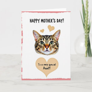 Tante Alles Gute zum Muttertag Karte
