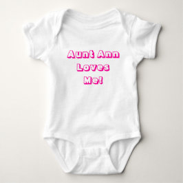 Tante Ann Loves Me! Einteiliges Shirt mit