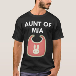 Tante Baby Mia Neugeborene Mädchen Individual T-Shirt