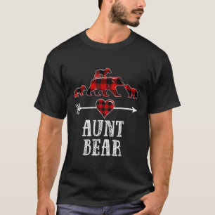 Tante Bear 3 Cubs Shirt Weihnachtsfest Tante Bear