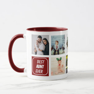 Tante Best Ever 8 Benutzerdefiniertes Foto Tasse