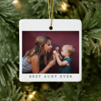 Tante Beste jemals individuelle Foto-Andenken-Weih