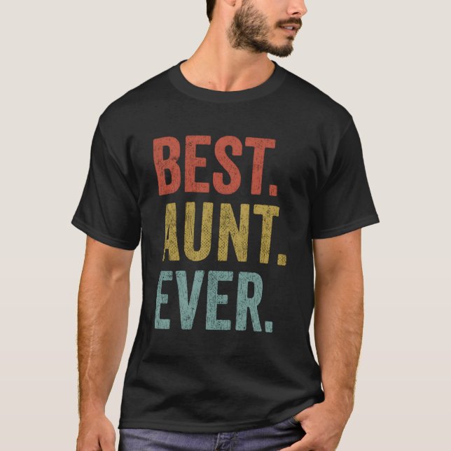 Tante Beste Tante je T-Shirt (Vorderseite)