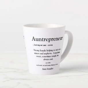 Tante Beste Tante je Typografie Definition Milchtasse
