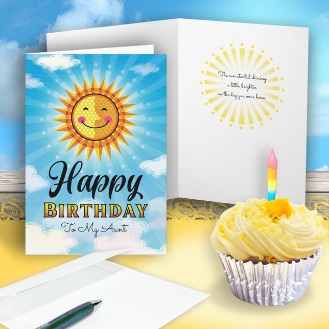 Tante Birthday Card Karte (Von Creator hochgeladen)