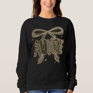 Tante Camo Geschenk von Schwester Neue Babynamen-A Sweatshirt