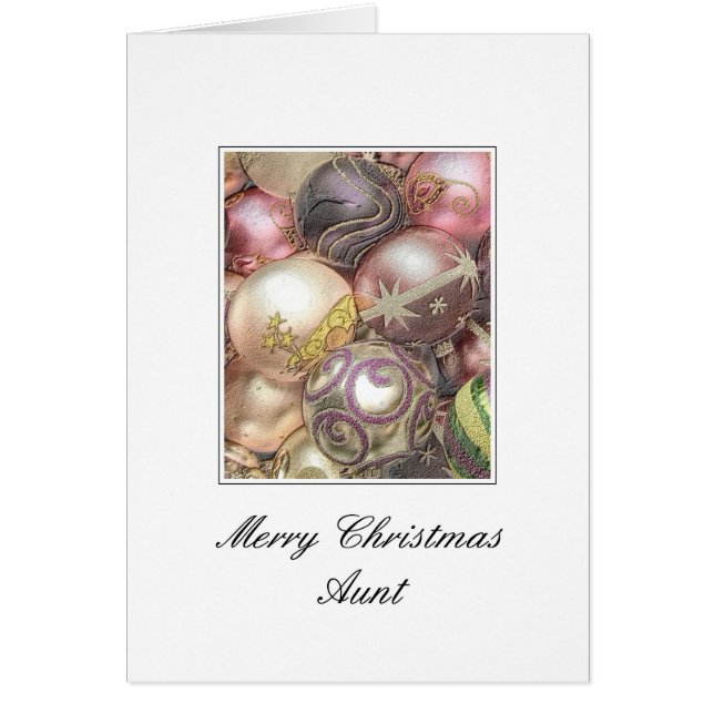 Tante Christmas Card (Vorne)