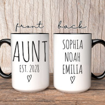 Tante Coffee Tasse | Custom Cool Tante Birthday Ge
