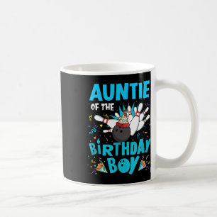 Tante der Bowling Bowler-Familie am Geburtstag Kaffeetasse