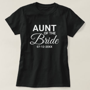 Tante der Brautpaarfamilie T-Shirt