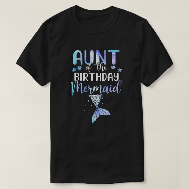 Tante der Geburtstagsmilderfamilie T-Shirt (Design vorne)