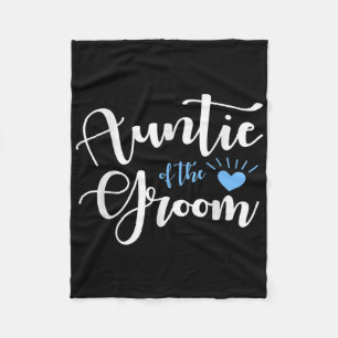 Tante der Groom Trauzeugen Party Geschenk Fleecedecke