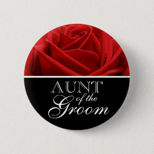 Tante der Groomhochzeit Buttone Buttons