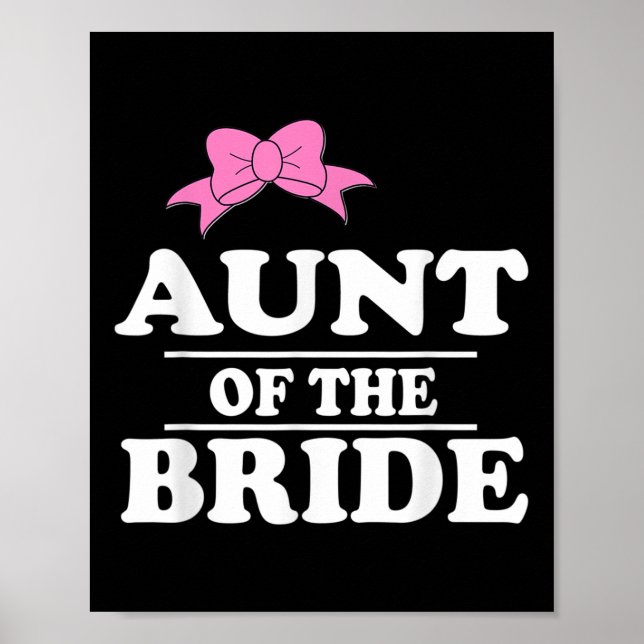 Tante der Hochzeit Poster (Vorne)