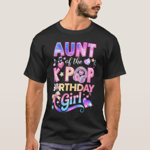 Tante der K-Pop-Birthday-Girls Korean Music Liebe T-Shirt