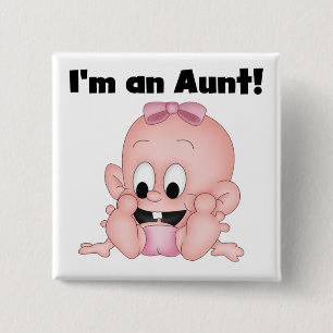 Tante der neuen Nichten-T-Shirts und der Geschenke Button