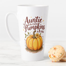 Tante der Niedlichsten Pumpkins im Patch Milchtasse