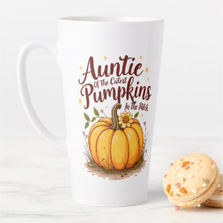 Tante der Niedlichsten Pumpkins im Patch Milchtasse