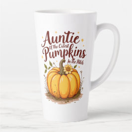 Tante der Niedlichsten Pumpkins im Patch Milchtasse