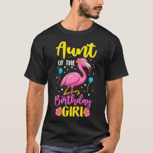 Tante der Party-Familie "Girl Flamingo" T-Shirt