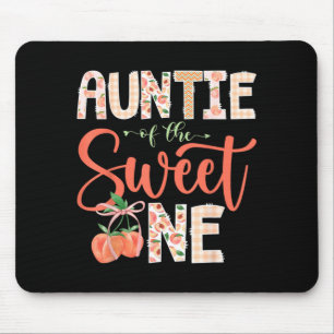 Tante der süßen Pfirsich-Erstgeburtstagsfeiererin Mousepad