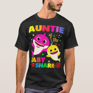 Tante des Baby Shark Birthday Tantashais _4 T-Shirt
