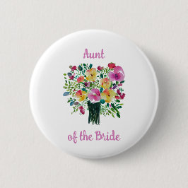 Tante des Brautknopfes Button