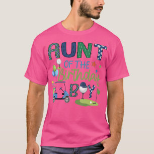Tante des Geburtstagsjungen Hole In One Golf Sport T-Shirt