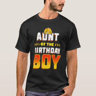 Tante des Geburtstagskinderbaus Geburtstagspar T-Shirt