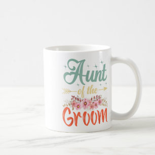 Tante des Groomgeschenks Mama Brautgarten Hochzeit Kaffeetasse