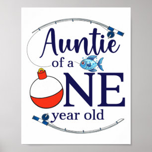 Tante des großen einen Angeljungen zum ersten Gebu Poster