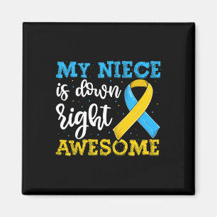 Tante des Trisomy-Niece-Down-Syndrom Magnet