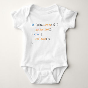 Tante Developer Funny Newborn Baby Code Baby Strampler