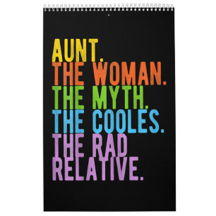 Tante Die Frau Die Legende Das Kühlste Geschenk Kalender