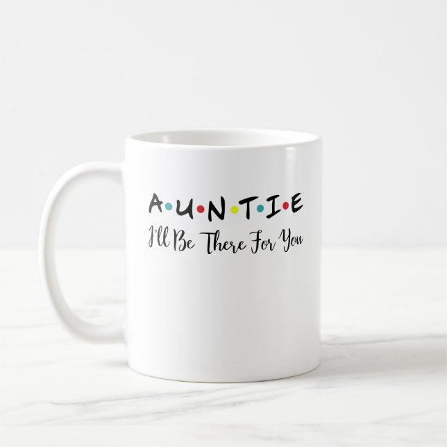 Tante, die ich für dich bin, Coole Tante Kaffeetasse (Links)