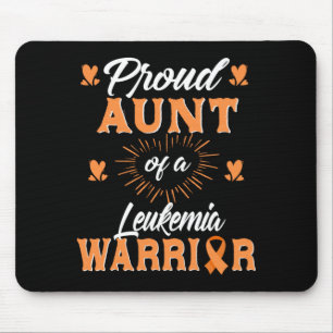 Tante eines Leukämie-Kriegers Awareness für Männer Mousepad
