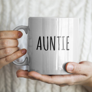 "Tante" Einfaches modernes Bauernhaus Kaffeetasse