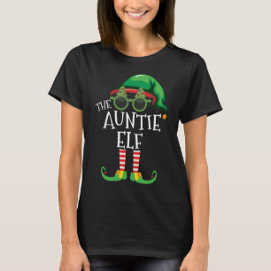 Tante Elf Matching Christmas Party Pjs Family Out T-Shirt