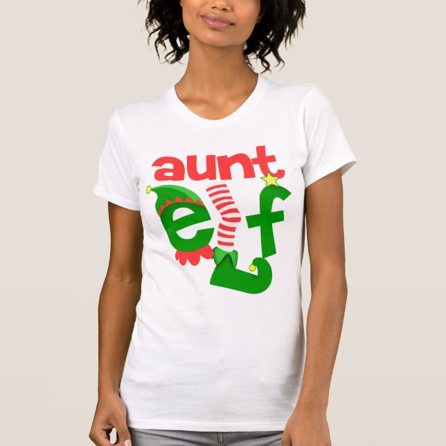 Tante Elf T-Shirt (Vorderseite)