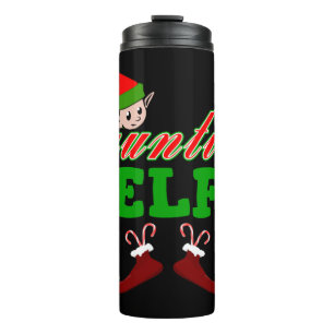 Tante Elf Weihnachtsgeschenk Thermosbecher