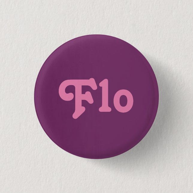 Tante Flo Button (Vorderseite)
