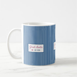 Tante formidable Est 2026 Mug Annonce de grosses